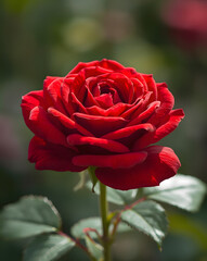 single red rose
