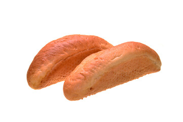 bread isolated on white background