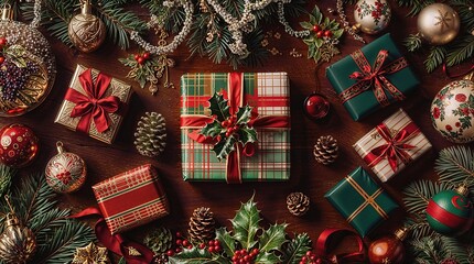 decorated christmas tree