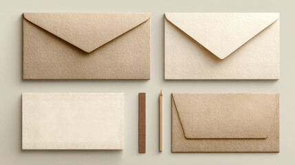 White envelope with a pen on top of it. The envelope is open and the pen is on the right side of the envelope