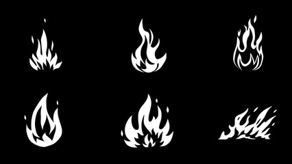 Animated Stickers Fire