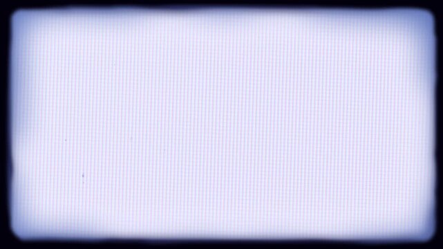 CRT TV Static Noise Analog Retro VHS Overlay Effect 4K