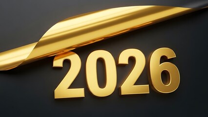 An illuminated neon sign design concept from 2026 features text illustrating a night of business success love and money for the new year happy new year 2026
new year 2026