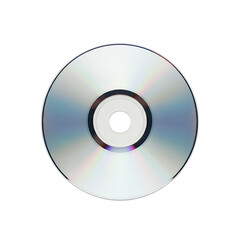 虹色に輝くブランクCDディスク