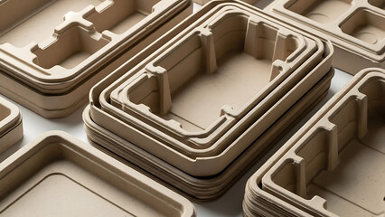 Structural Design of Compostable Molded Pulp Packaging