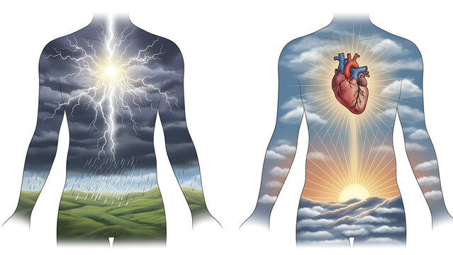 Embodied Emotional Weather Visualization of Feelings