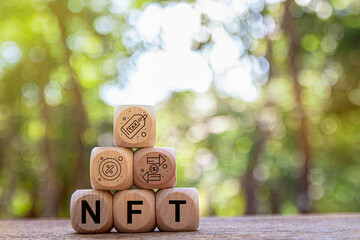 NFT Non Fungible Token is a unique digital asset that uses blockchain technology to record ownership.
