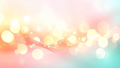 Dreamy Pastel Glitter Background
