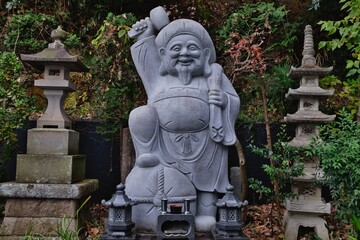 Fototapeta premium 寺の七福神