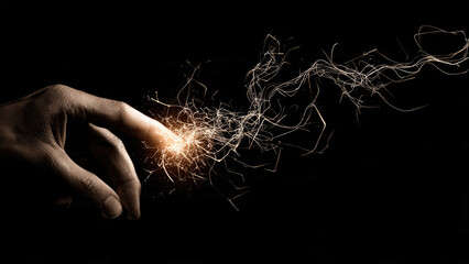 Finger Touch Sparks
