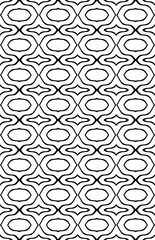 vector seamless pattern with swirls
