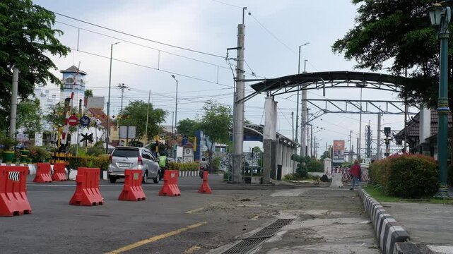 Yogyakarta train station, Java, Indonesia, South East Asia