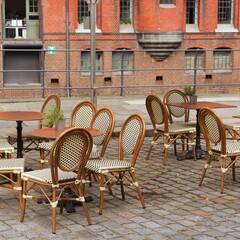 Hamburg cafe in Germany