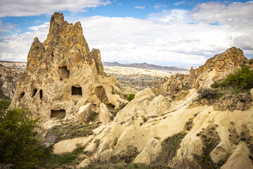 Fototapeta premium göreme, goremen, göreme open air museum, christianity, churches, fairy chimneys, chimneys, turkey, turkiye