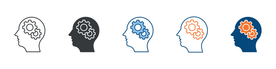 Interpretation Icon Set Multiple Style Collection 