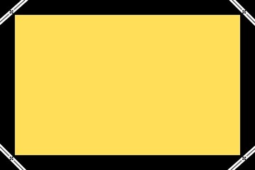 Obraz premium Simple Background Frame, Unique Background, Black and Yellow Color, Yellow Background, Unique Design Background, Amazing Style