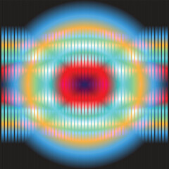 Wave Bloom &ndash; Abstract Light Ripple Silhouette Web