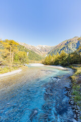 river in the mountains