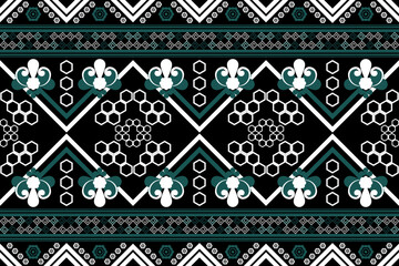seamless geometric patterns featuring ethnic tribal ornaments and vintage floral embroidery designs for traditional textile wallpaper and fashion fabric illustration. Native American tribal fabric.