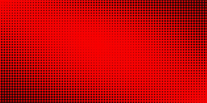 Dark red retro comic pop art background with dots, cartoon halftone background vector illustration eps10Print
