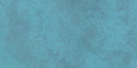 Fototapeta premium Abstract blue texture pattern background with pastel watercolor azure color. The photo is turquoise in color with small dark patches. Blue light concrete texture for background in summer wallpaper. 
