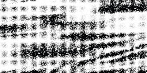 Grunge dirty black halftone wavy texture background. Dotted gritty sand noise wallpaper. black dots eps10