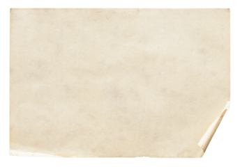 Aged Paper with Torn Corner Texture