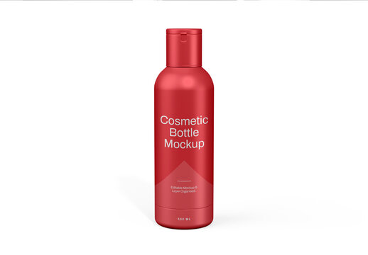 Cosmetic Bottle Mockup