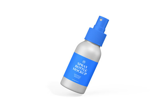 Spray Bottle Mockup Template
