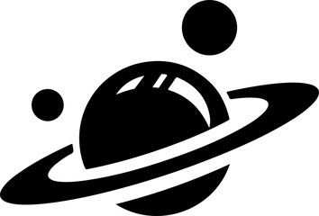 Vector illustration design featuring an earth and moon globe alongside a black and white baseball helmet icon as a sport business symbol