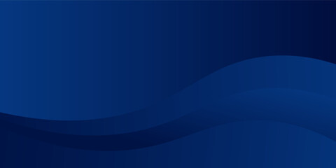 Experience the modern elegance of the abstract gradient wave background. Its dark blue waves create a captivating atmosphere for websites, social media background. vector illustration