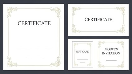 Creative business card and corporate identity template set featuring vector design elements for web infographics, professional brochure layouts, and website presentation icons