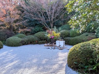 丈山苑、庭の風景
