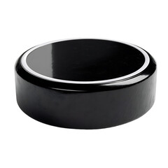 Hockey Puck png Against Transparent Background for Sports Branding, Training Materials, or Athletic Design Projects