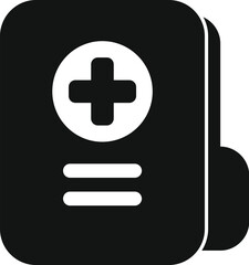 Obraz premium Medical file showing patient health record information