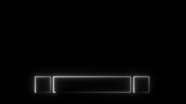 Neon line Modern cool-designed lower third in 4K alpha channel. Stunning 4K-alpha channel lower third quality for a title, TV news, information call box bars, and news channels. Easy to use. 4k videos