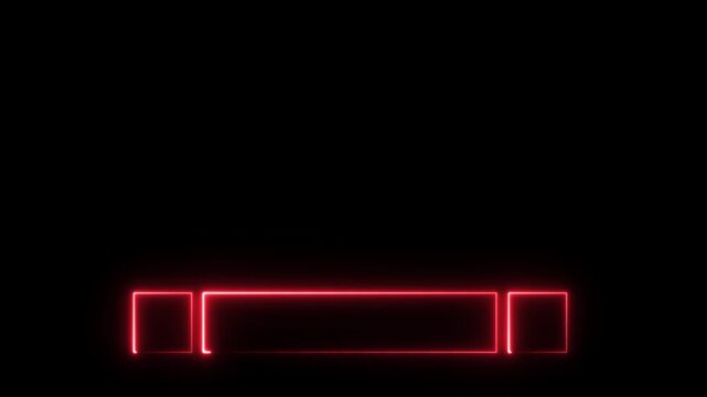 Neon line Modern cool-designed lower third in 4K alpha channel. Stunning 4K-alpha channel lower third quality for a title, TV news, information call box bars, and news channels. Easy to use. 4k videos