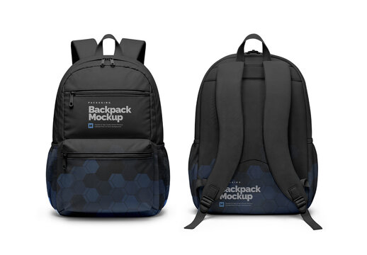 Backpacks Mockup