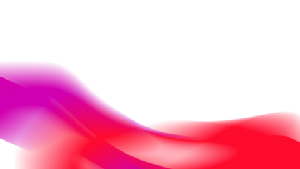 Soft Pink and Crimson Gradient Abstract Wave