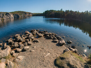 Bon Echo provincial park Ontario Canada