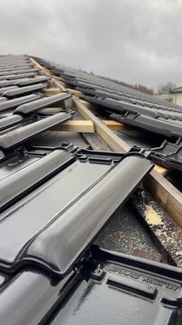 Roof Tile Assessment, Inspection Of Roofing Tiles And Their Structural Installation Details, Detailed Examination And Evaluation Of Arrangement And Installation Of Roof Tiles And Underlying Supports