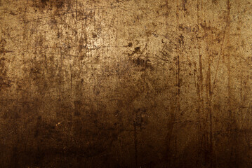 Texture of rusty metal. Metal background with corrosion and scratches. Gradient on metal texture