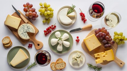 Gourmet Grilled Ham and Cheese Sandwich with Melted Slices on Toasted Sourdough Bread for Lunch Isolated on White