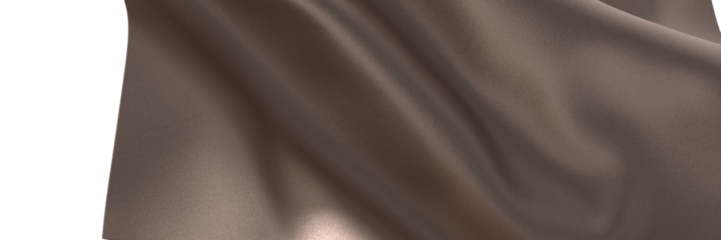 Intricate Luster: Abstract 3D Gold Cloth Illustration with Delicate Details