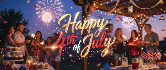 happy 4th of July independence day poster wallpaper