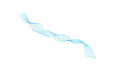 Abstract wave element for design. Digital frequency track equalizer. Stylized line art background. Vector illustration