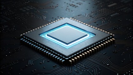 Glowing Chip Architecture Under UV Light with Standard V2 Design