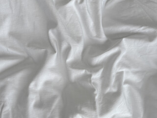  Soft white fabric background with natural flowing folds and gentle look. Minimal natural cotton...