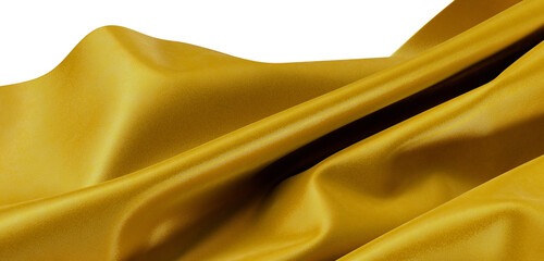 Stunning golden fabric flowing. Perfect for textures, fashion, design projects, and elegant themes....