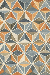 Fototapeta premium Carpet modern Pattern with texture and trending colors in high resolution 